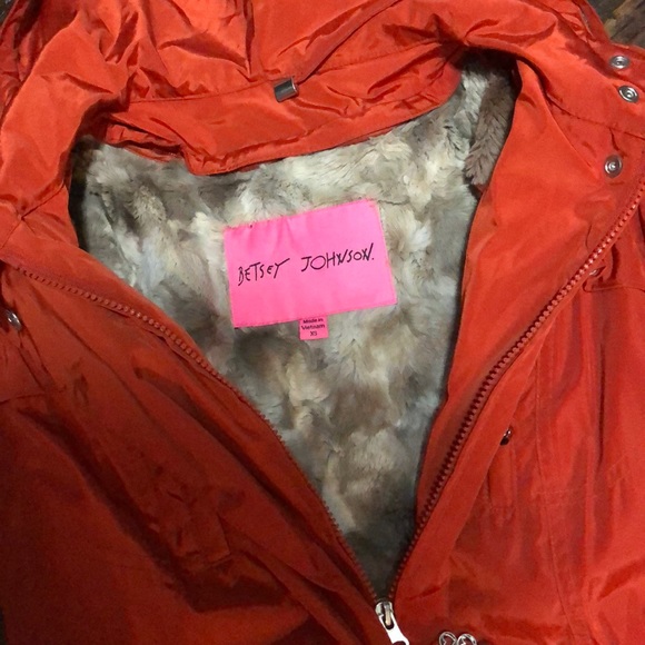 Betsey Johnson rain jacket - Picture 2 of 4